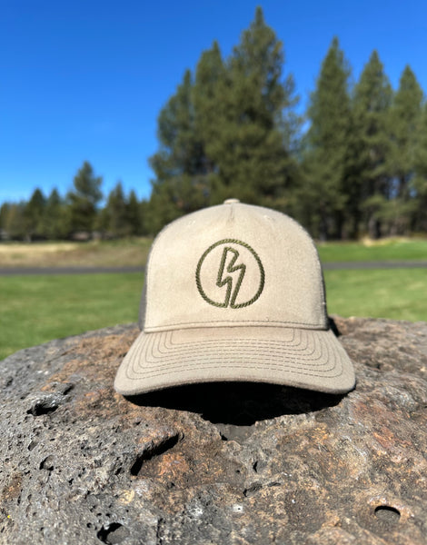 Green Khaki Trucker Hat