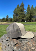 Green Khaki Trucker Hat