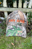 Dry Side Realtree Camo & Orange Trucker Hat