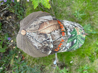 Dry Side Realtree Camo & Orange Trucker Hat