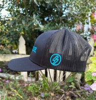 Dry Side Turquoise & Black Trucker Hat