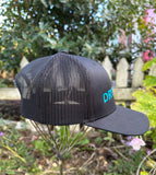 Dry Side Turquoise & Black Trucker Hat