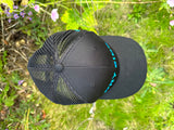 Dry Side Turquoise & Black Trucker Hat