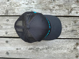 Dry Side Turquoise & Black Trucker Hat